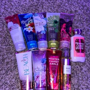 bath & body works and vs body care